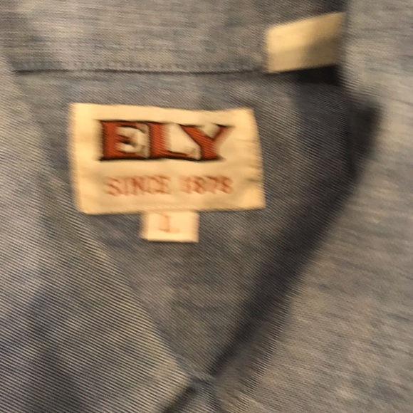 Men’s denim shirt Sz. L - Picture 2 of 4